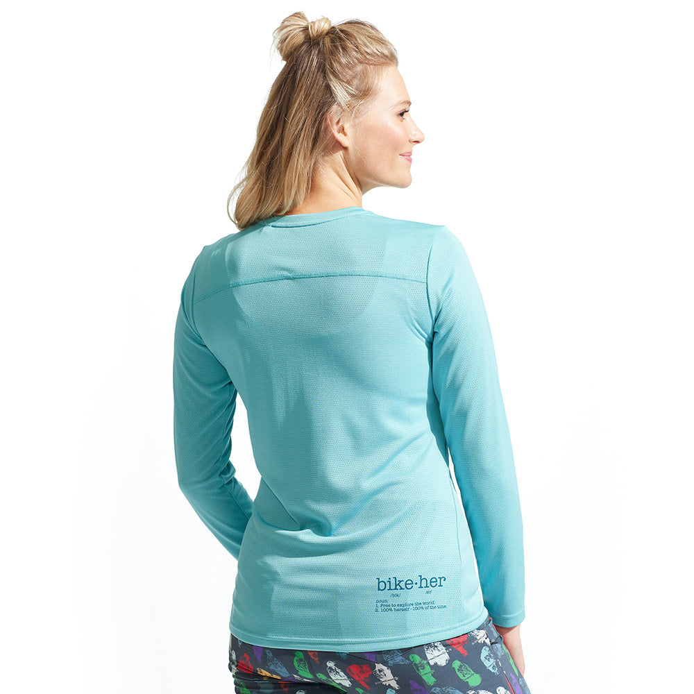 Women's Summit Long Sleeve Jersey - Soft Comfortable Hiking & Outdoor Activewear for Running, Yoga & Travel