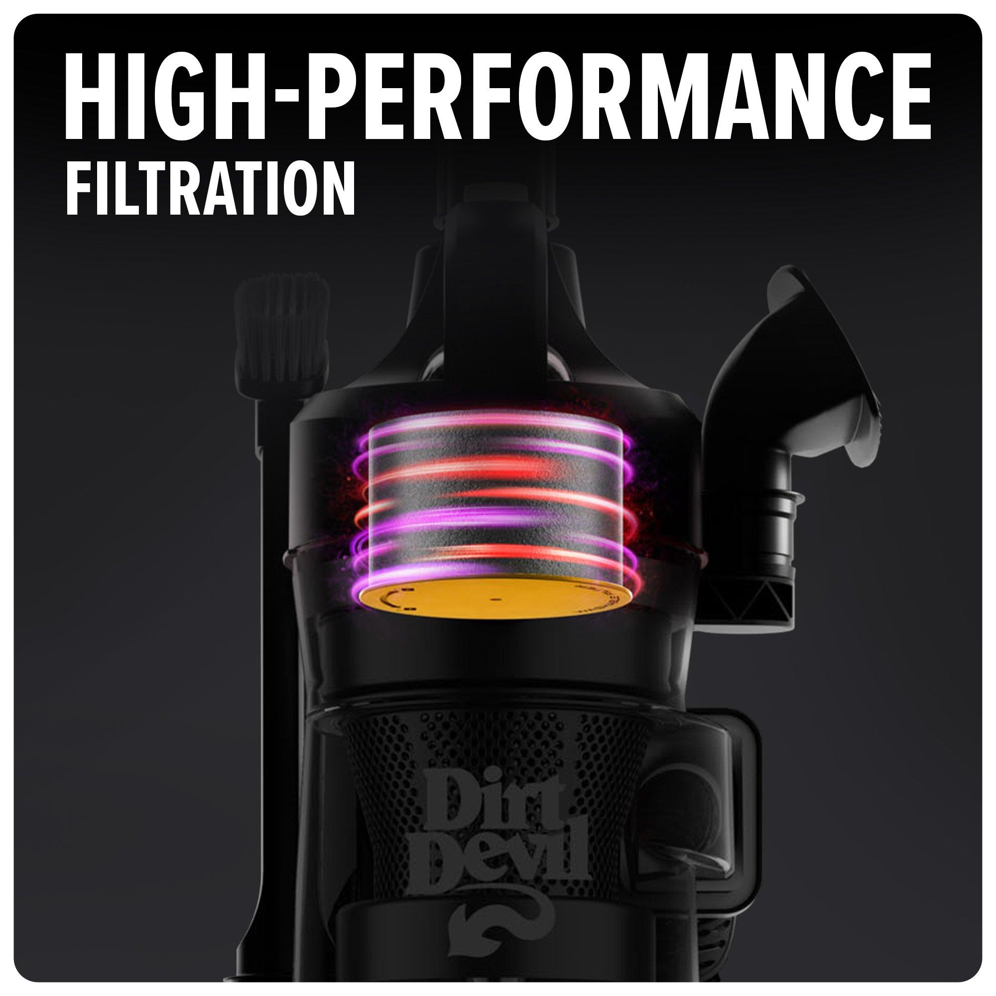 Multi-Surface Rewind+ Upright Vacuum Cleaner - Powerful Suction for Carpets, Hard Floors & Pet Hair | Ideal for Home Cleaning & Pet Owners