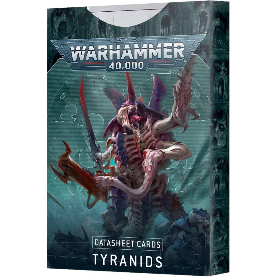 Tyranids Datasheet Cards - Warhammer 40K Game Accessories for Tabletop Battles & Strategy Gaming