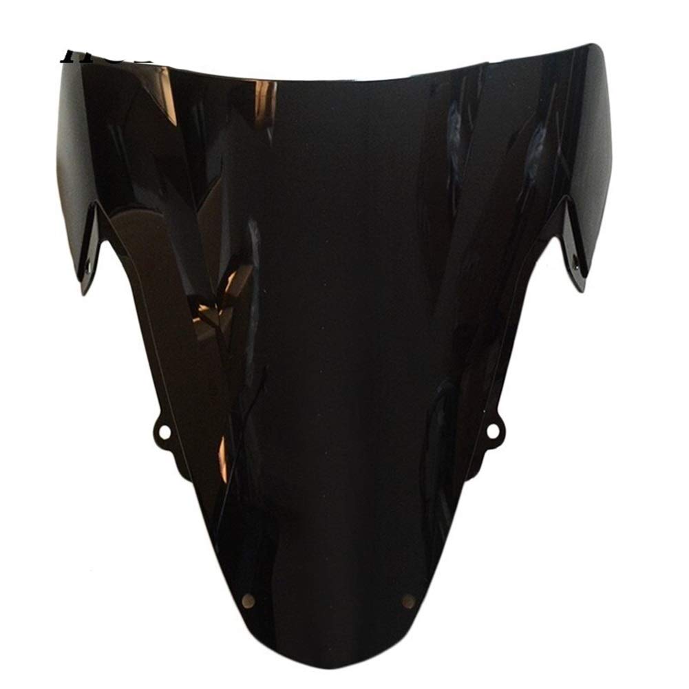 Black Motorcycle Windshield for Suzuki GSXR 1000 2003-2004 - Wind Deflector & Spoiler for Smooth Riding