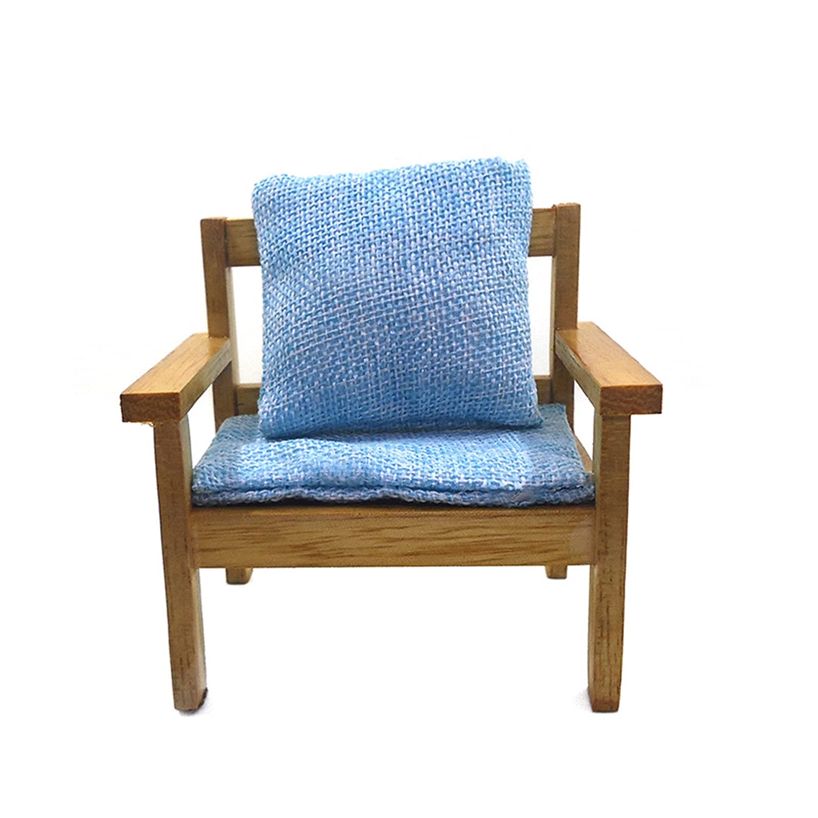 Miniature Dollhouse Furniture Set - DIY Pillow Sofa Model Decor for Kids, Living Room, Dining Room & Kitchen - Educational Toy & Home Decoration Accessories - Perfect for Playtime, Room Decor & Creative DIY Projects