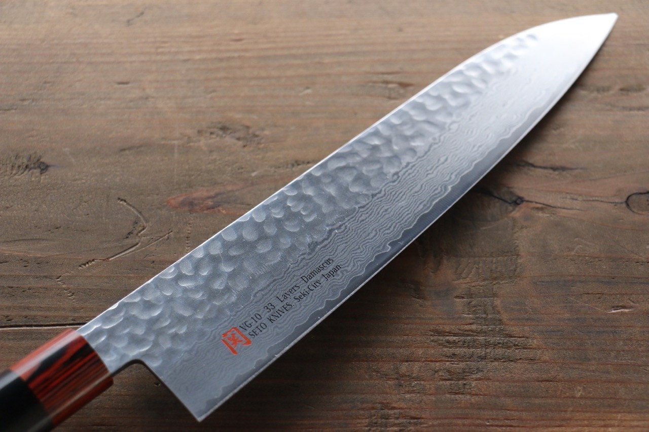 Premium Iseya VG10 33-Layer Damascus Japanese Knife Set - 150mm Petty & 210mm Gyuto - High-Performance Kitchen Knives for Chefs & Home Cooking - Perfect for Slicing, Dicing & Precision Cutting