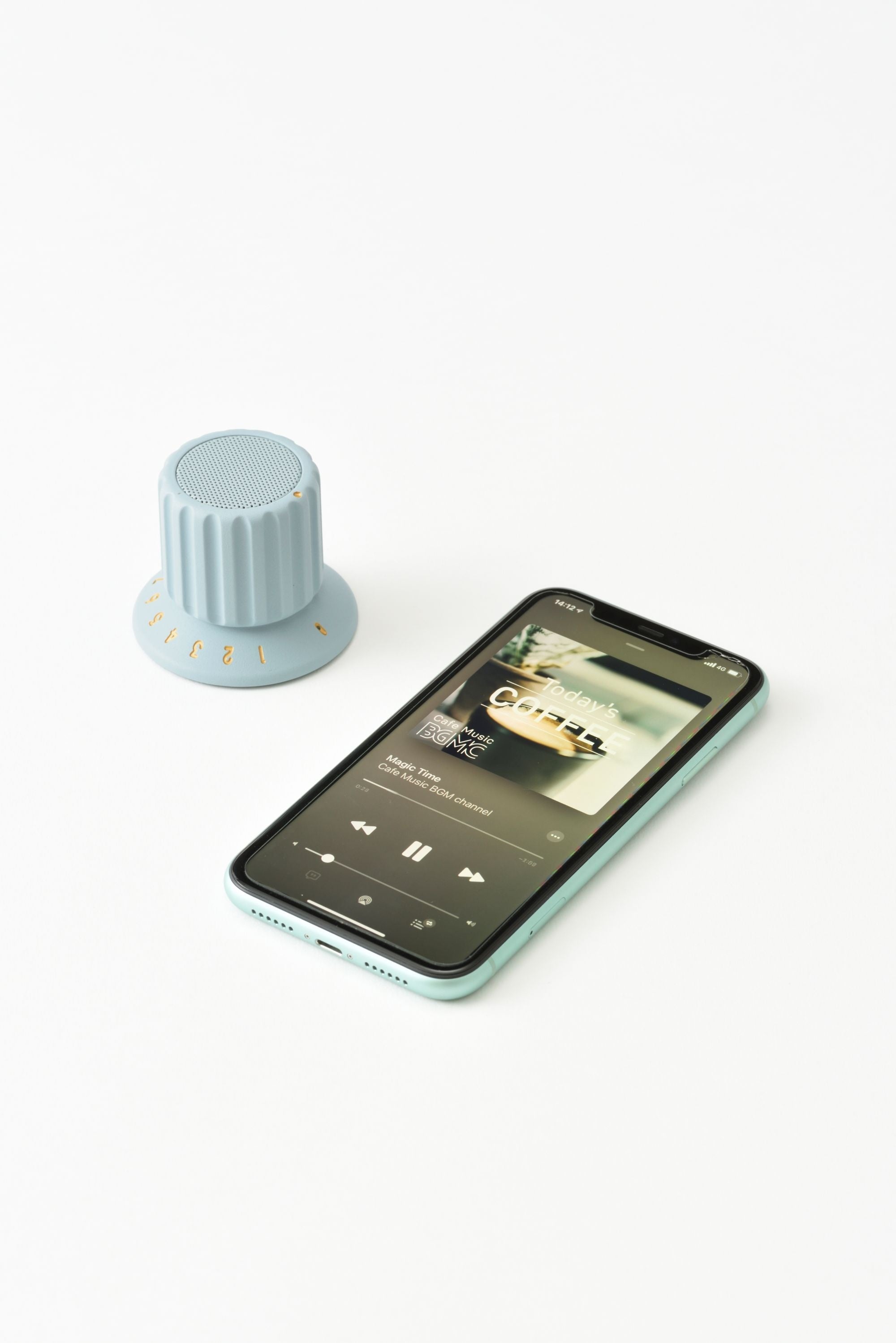BRUNO Bluetooth Speaker with Volume Knob - Portable Wireless Speaker for Home, Office, Outdoor & Travel Use