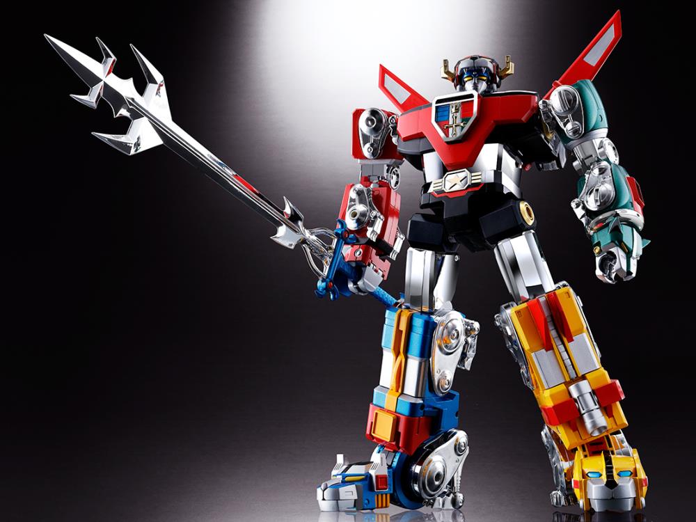 Bandai Soul of Chogokin GX 71SP GoLion Voltron 50th Anniversary Edition Collectible Action Figure - Perfect for Anime Fans, Display & Gift Giving