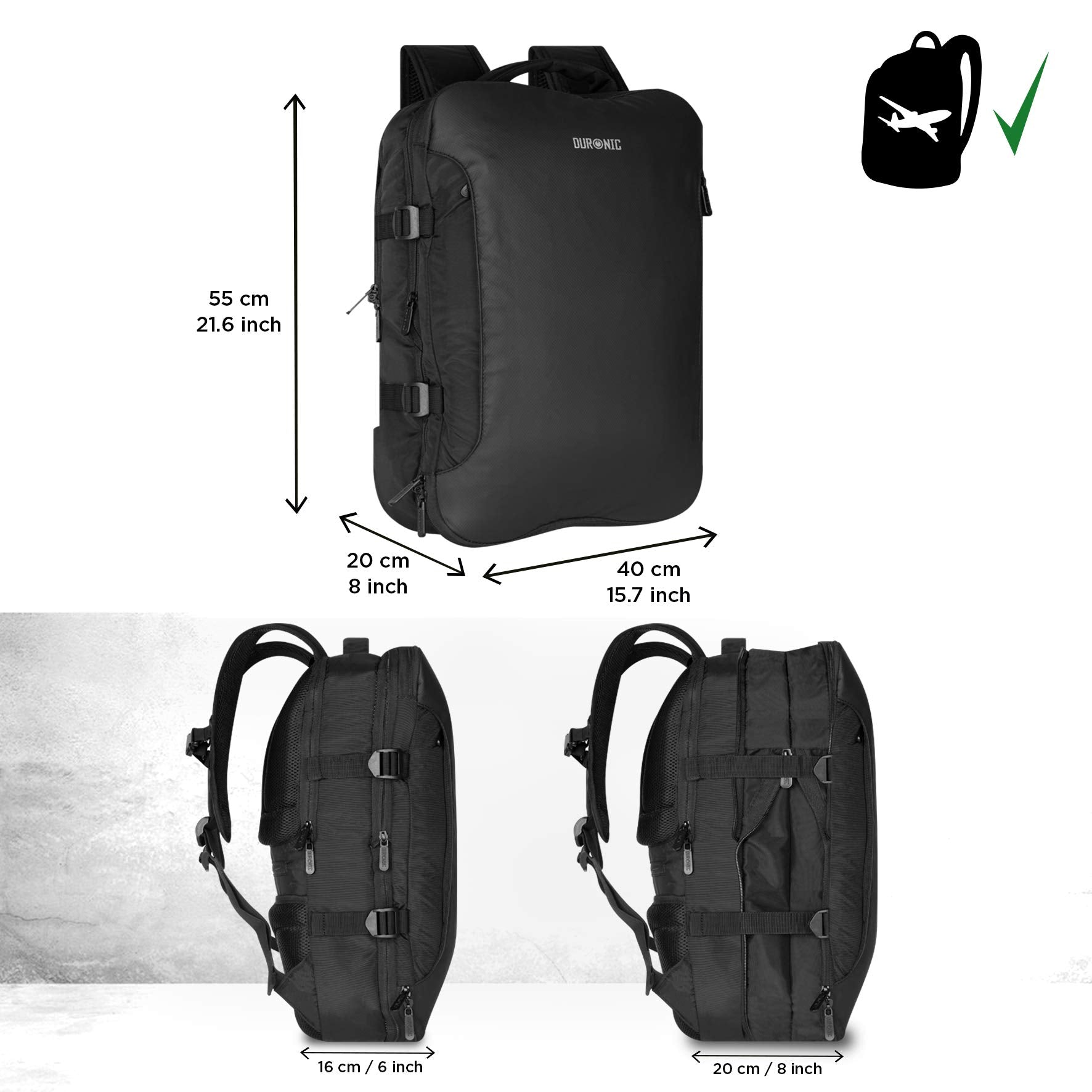 Duronic Lightweight Water Resistant 15.6