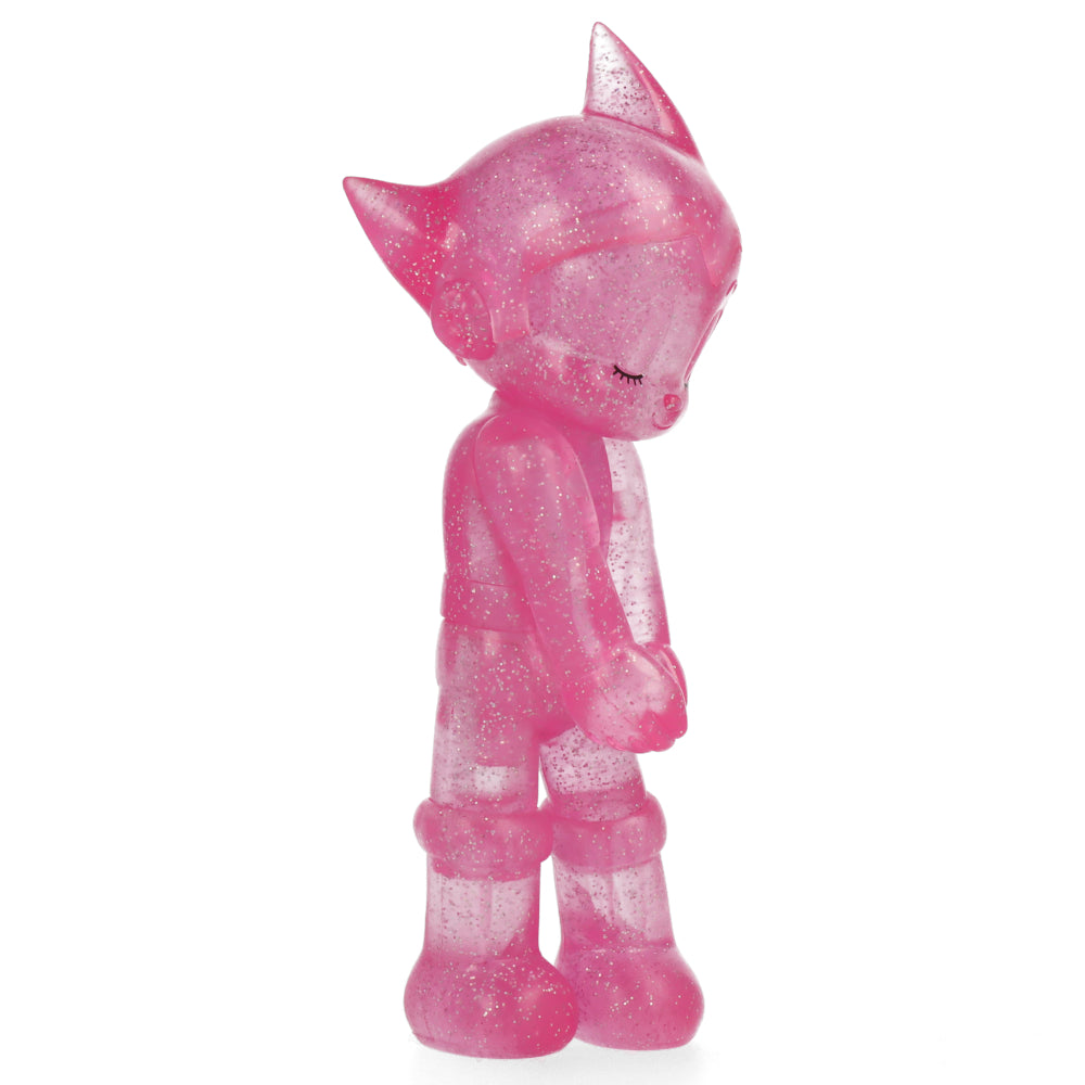 Astro Boy Shy Pink in Sparkling - Cute Anime Figure Collectible for Home Decor, Office Display & Gift for Anime Fans