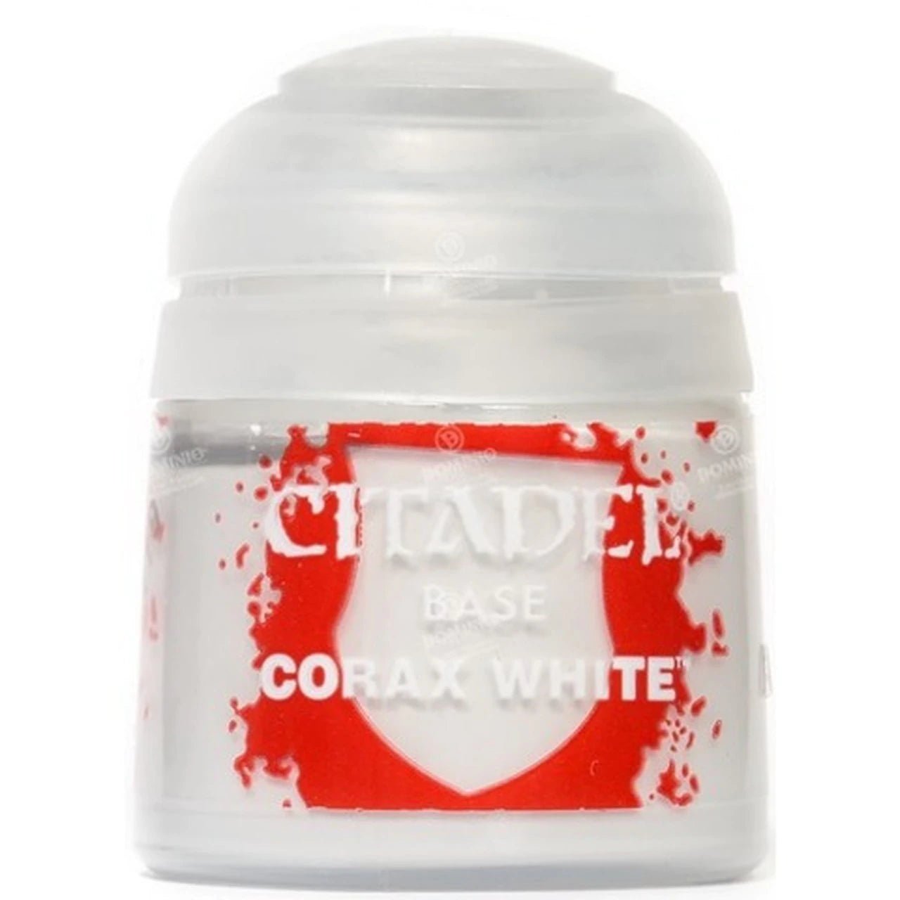 Citadel Base Corax White Acrylic Paint - Miniature & Model Painting for Warhammer, D&D, and Tabletop Gaming