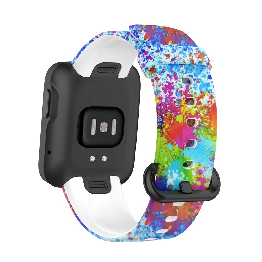 Wiikai Replacement Watch Strap Bands for Redmi Watch & Mi Watch Lite - Soft Silicone Wristband Accessories - Perfect for Workouts, Running & Daily Wear