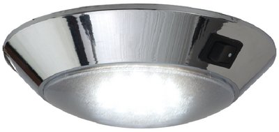 Sea-Dog Line LED Dome Light - Bright White & Red Night Vision for Boats, RVs & Trucks - Waterproof Marine & Automotive Interior Lighting for Night Cruising & Camping