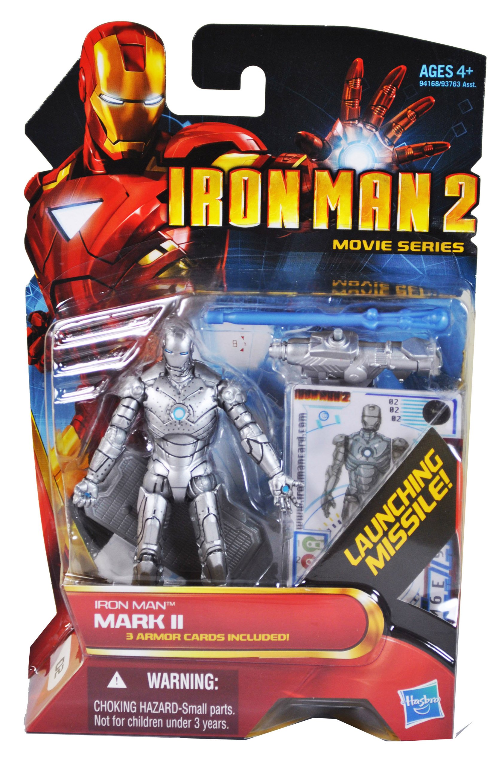 Marvel Iron Man 2 Action Figure - Mark II 3.75 Inch Collectible Toy for Kids & Adults | Perfect for Display, Play & Marvel Collections