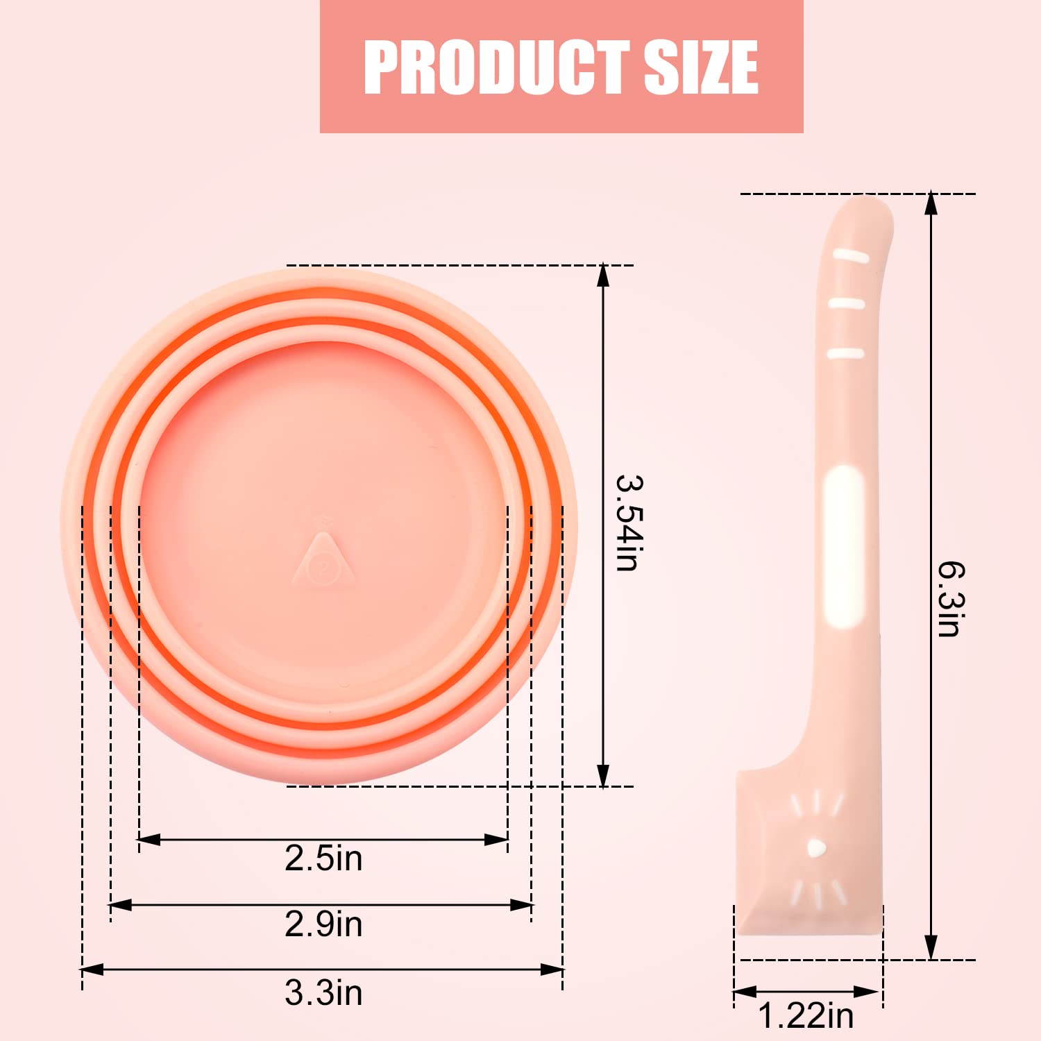 3PCS Silicone Pet Food Can Covers with Spoons - for Cat & Dog Wet Food Storage & Feeding