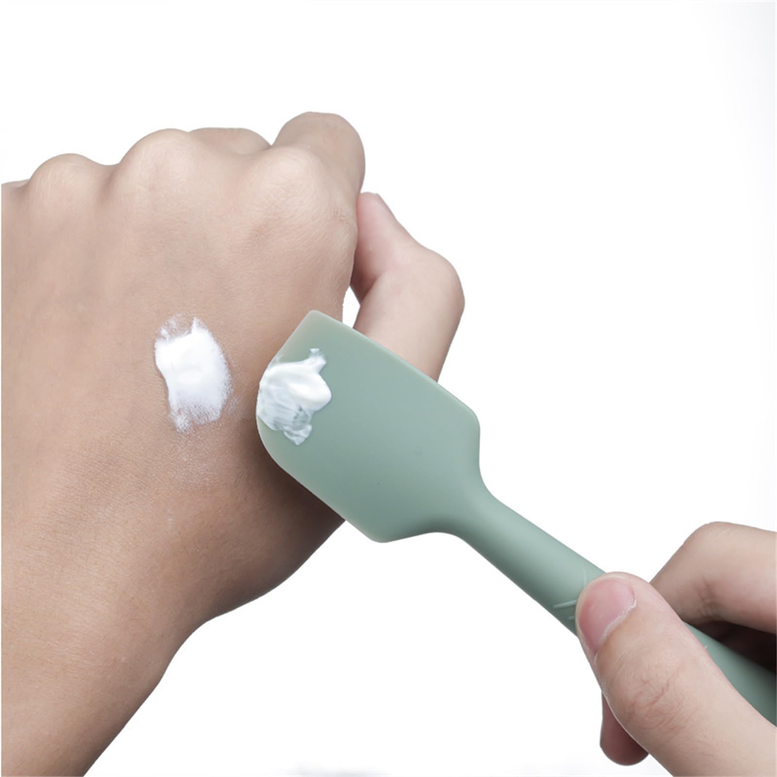 **Soft Silicone Baby Diaper Cream Spatula - Gentle Rash Cream Applicator for Newborns & Infants - Perfect for Diaper Changes & Skin Protection**