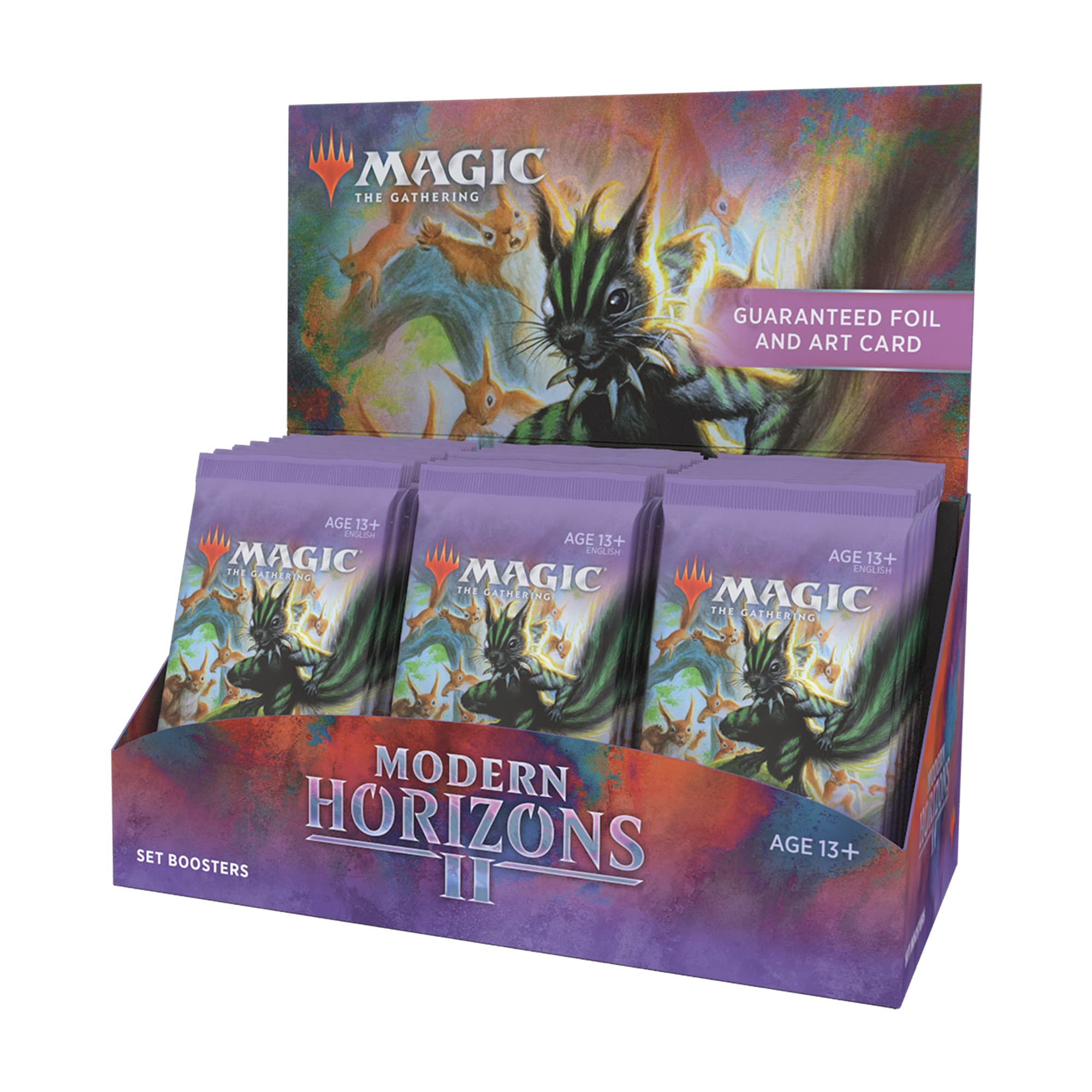 Magic: The Gathering Modern Horizons 2 Set Booster Box - 30 Packs (360 Cards) | MTG Collector's Edition, Trading Card Game for Players & Collectors | Perfect for Tournaments, Game Nights & Investment