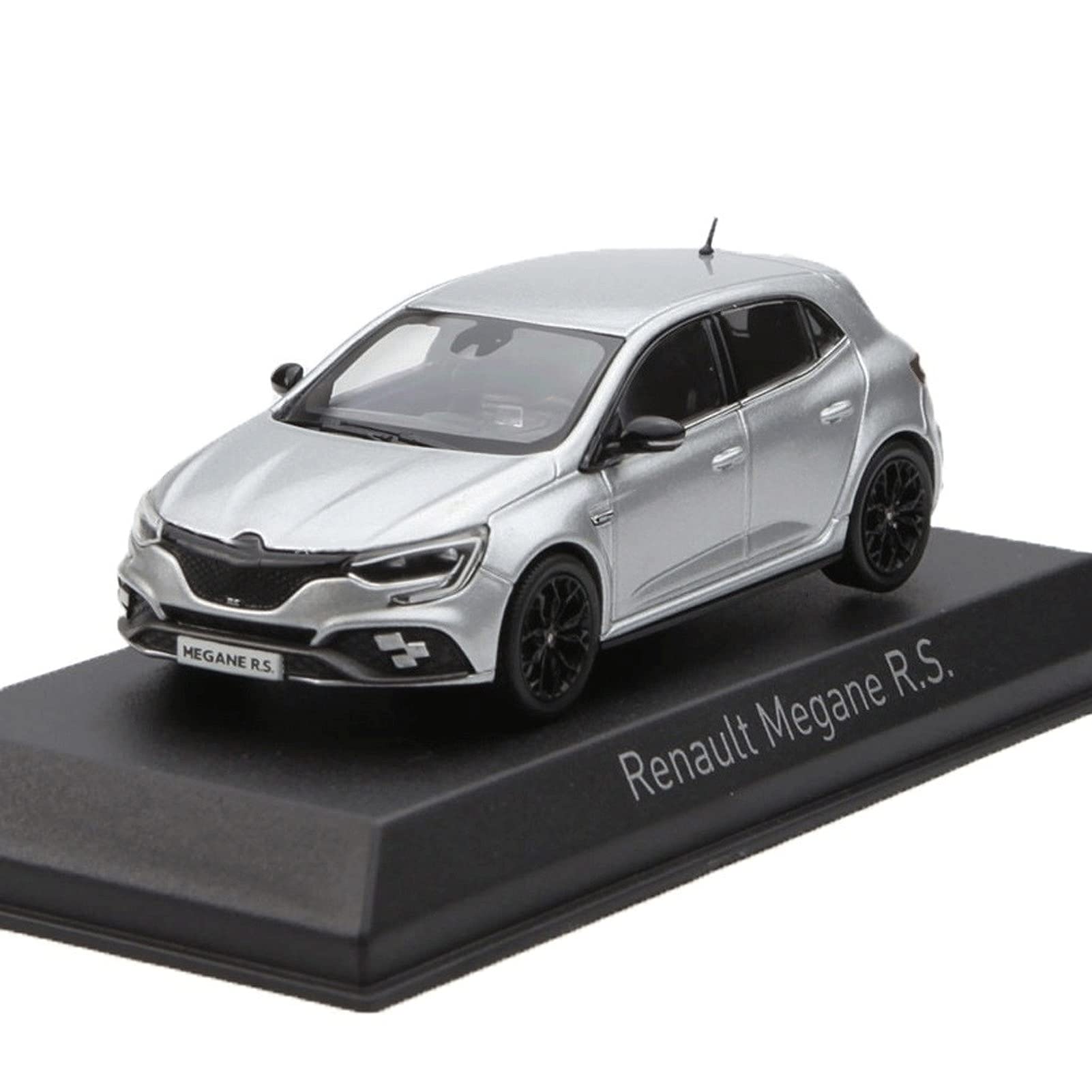 1:43 Scale Renault Megane R.S Alloy Car Model Kit - Collectible Diecast Vehicle for Adults & Kids, Perfect Birthday Gift for Boys & Girls (Silver) | Home Display, Office Decor, Car Enthusiast Collection