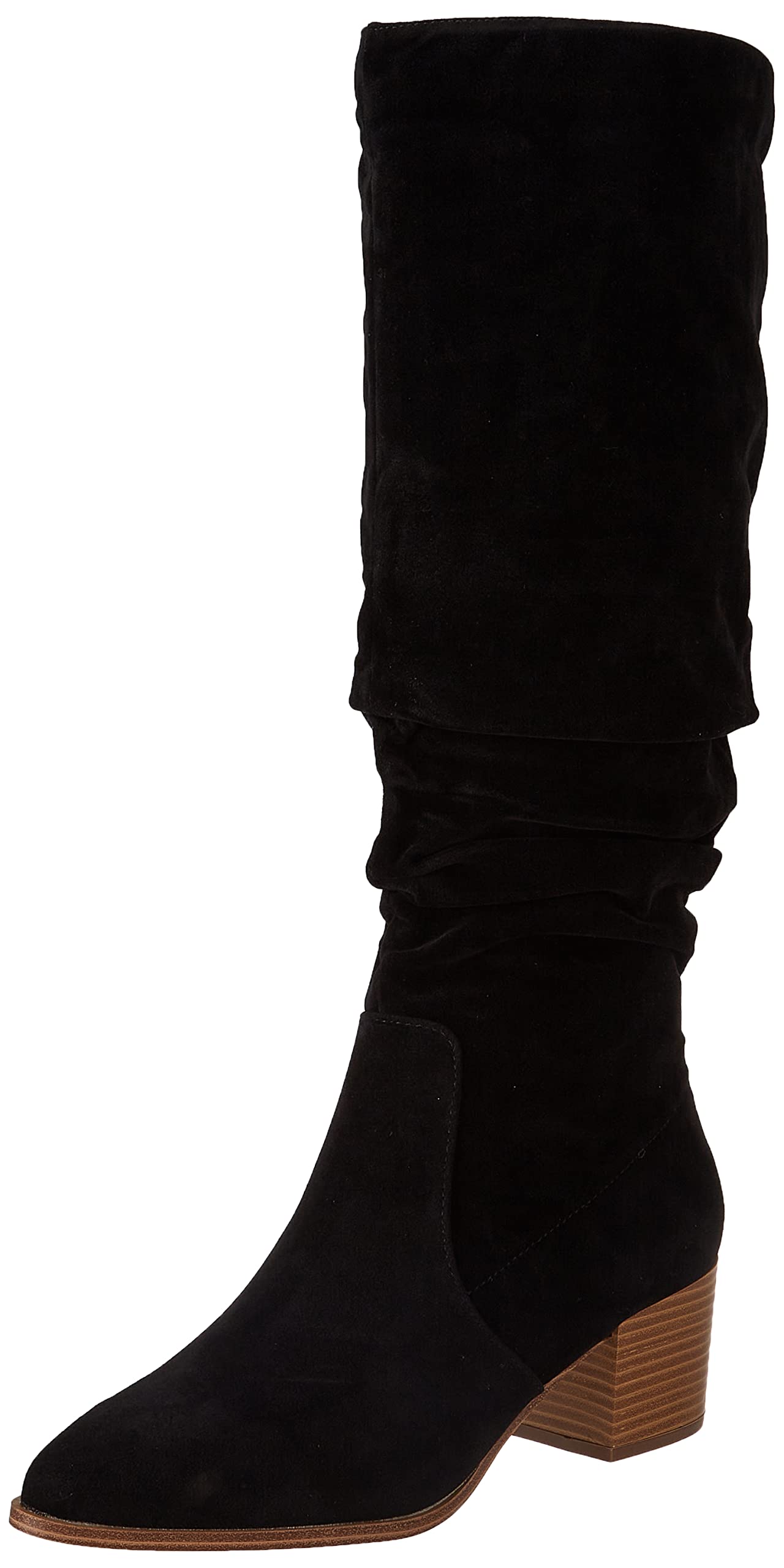 Amazon Essentials Women's Tall Block Heel Boots - Comfortable Mid-Calf Booties for Work & Casual Wear | Slip-Resistant, Stylish & Versatile for Office, Date Night & Fall Fashion