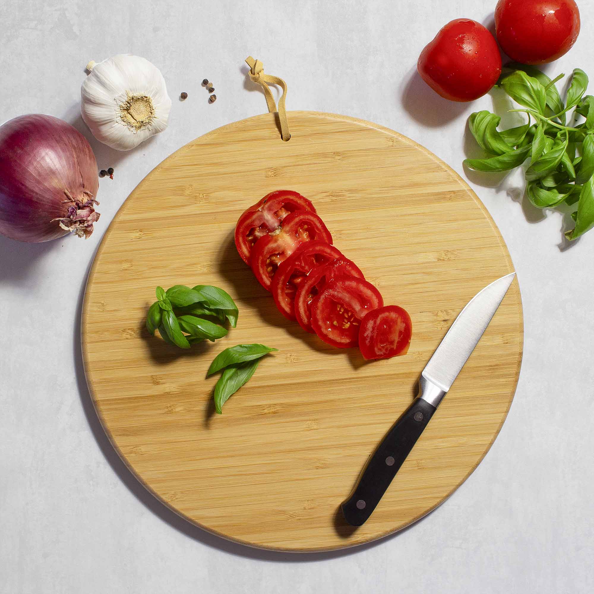 Basketball-Shaped Wooden Cutting Board - 12 x 12 Inches - Perfect for Sports Fans, Game Day Snacks & Kitchen Decor