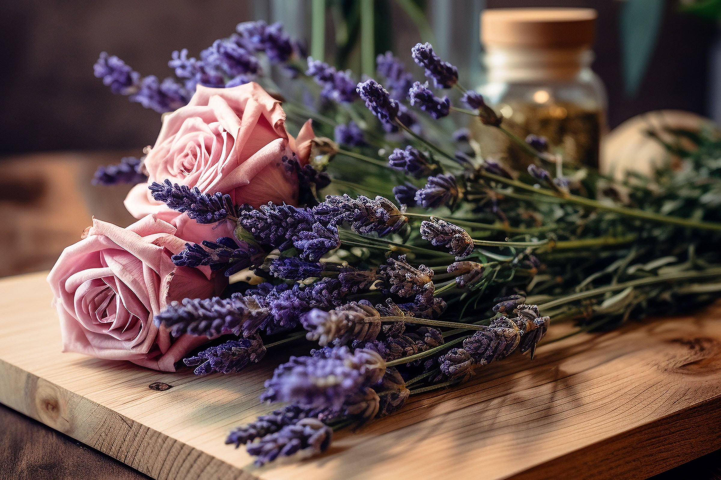 Premium Lavender Rose Fragrance Oil for Aromatherapy, Candles & Soap Making - 100% Pure Essential Oil for Relaxation & Stress Relief