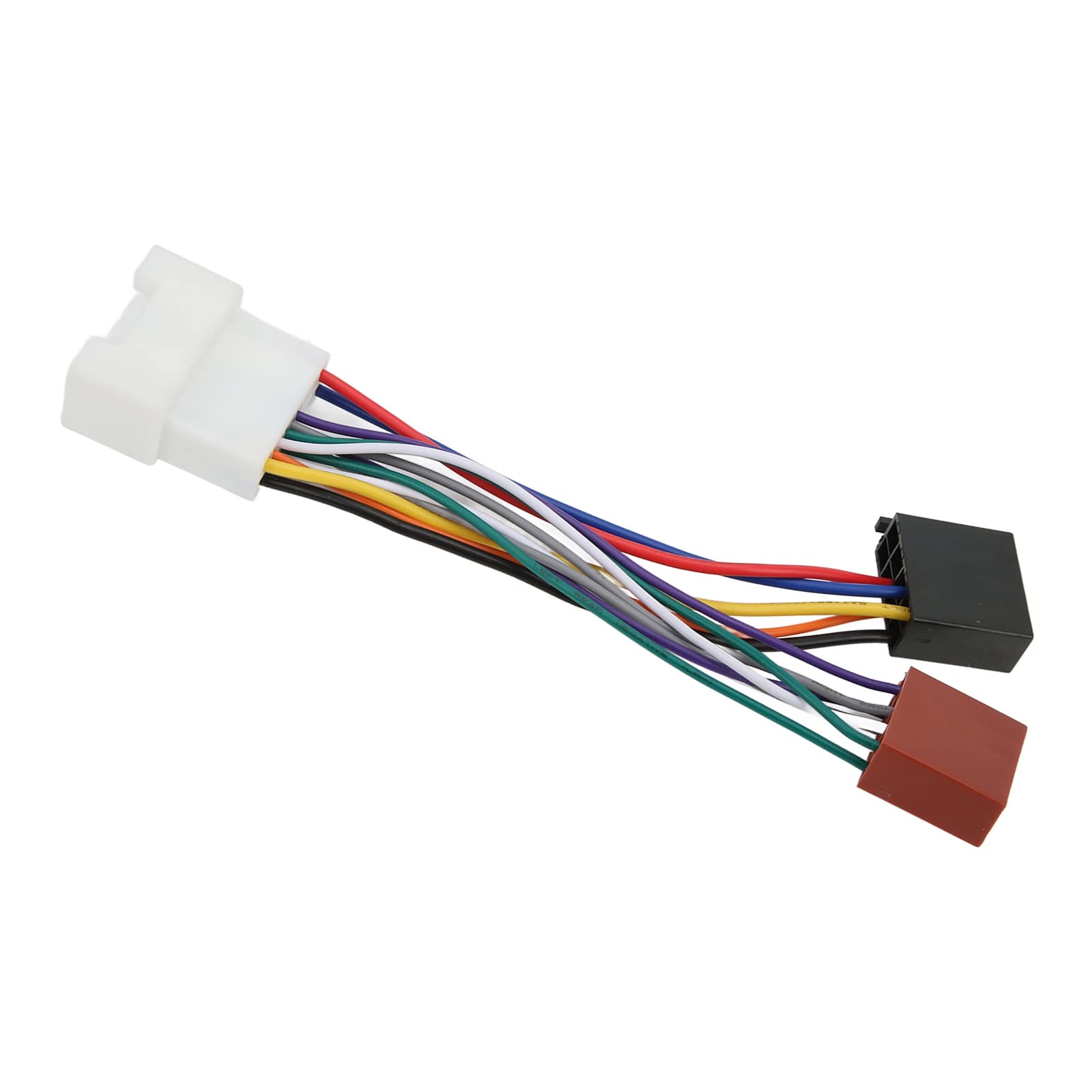 Aramox ISO Radio Harness Adapter - ABS Replacement for Mitsubishi Outlander & Yishen - Car Audio Wiring Connector for Easy Stereo Installation & Upgrade