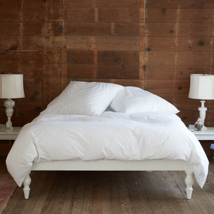Rachel Ashwell® Liliput White Flange Bedding Set - Luxury Cotton Duvet Cover & Pillowcases for Girls & Teens - Perfect for Bedroom Decor, Guest Rooms & Cozy Sleep