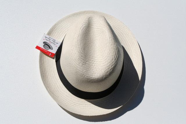 Premium Panama Hat Havana Style in Ivory - Lightweight & Breathable Summer Hat for Beach, Travel, and Outdoor Activities