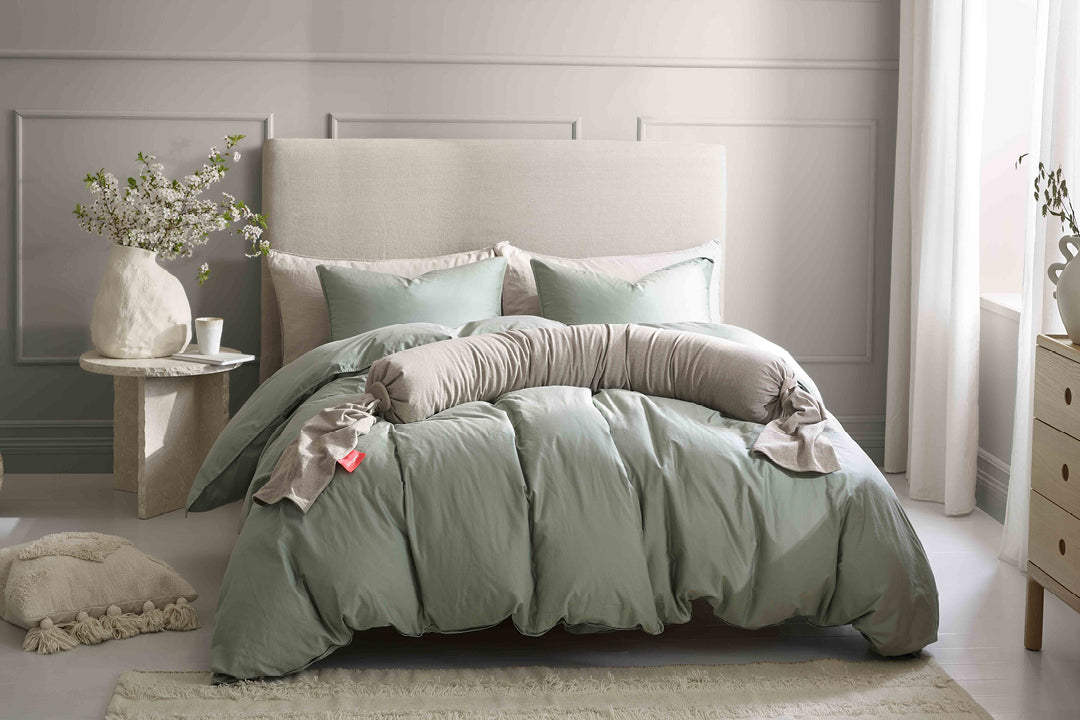 Extra Pregnancy Pillow Cover - Soft & Breathable Seashell Beige - Perfect for Maternity Support & Comfort During Sleep