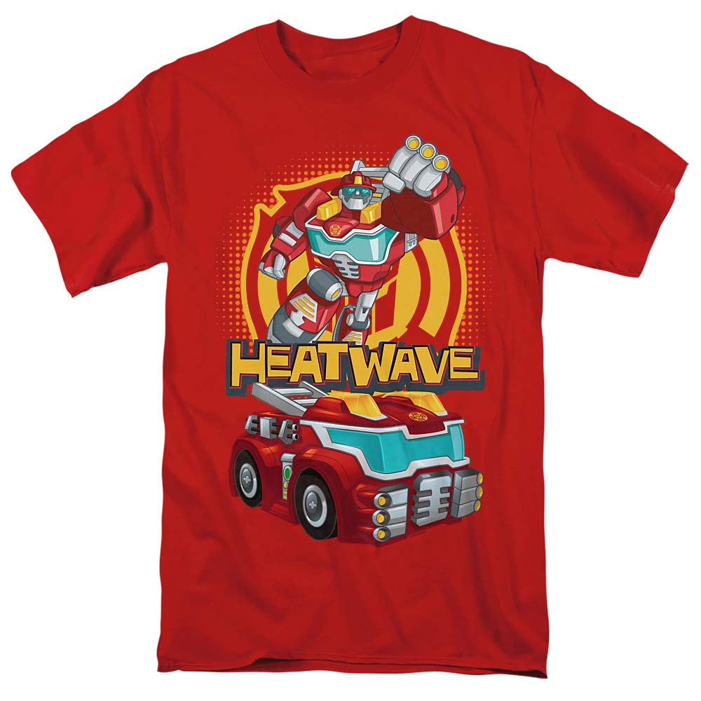 Transformers Heatwave Graphic T-Shirt for Men & Women - Cool Unisex Cotton Tee for Casual Wear, Cosplay & Fan Events