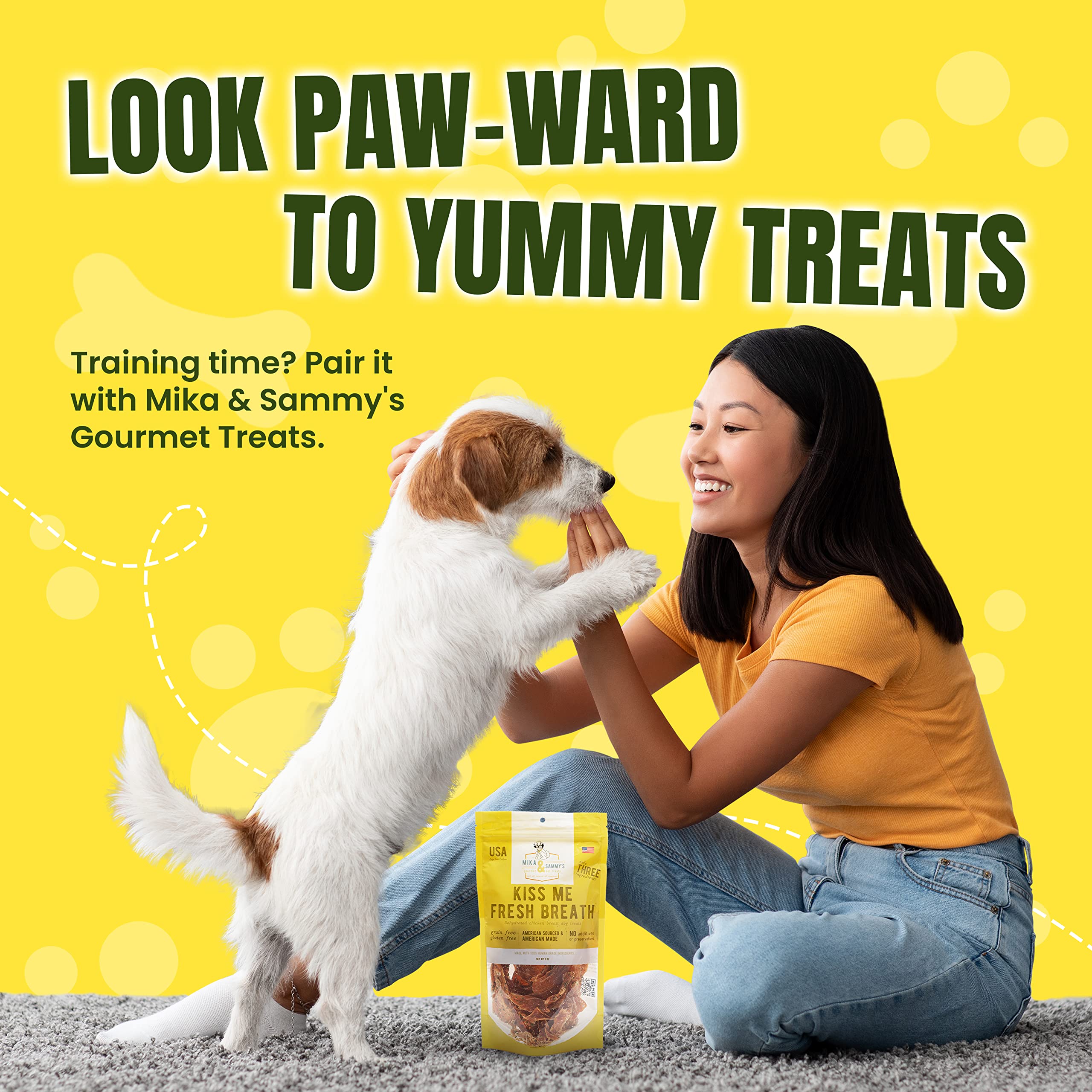Premium Natural Chicken Jerky Dog Treats - Cage-Free, No Additives, Made in USA | Nutritious & Delicious Training Rewards for Small & Large Dogs | Freshens Breath - Perfect for Outdoor Adventures & Daily Snacking (12oz)