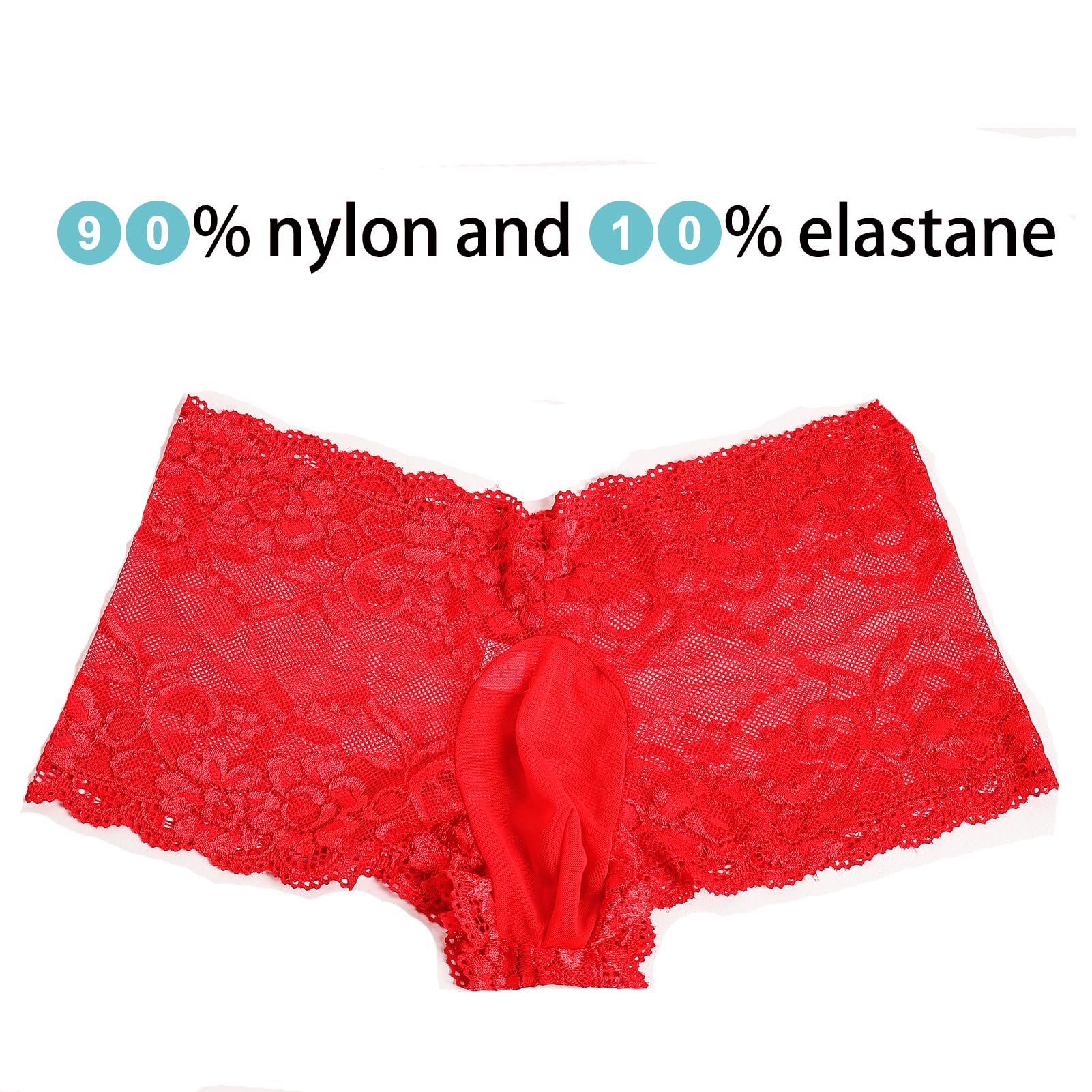 **Sexy Lace Underwear for Men - Comfortable G-String & Thong Lingerie - Perfect for Date Night, Special Occasions & Sensual Moments**