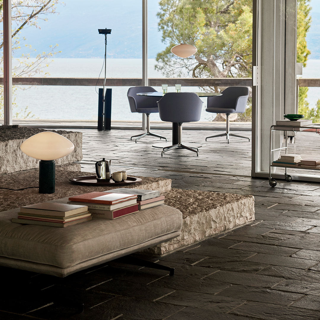 Andtradition Anderssen Pouf AV32 - Modern Indoor Footstool & Ottoman for Living Room, Bedroom, or Lounge Decor