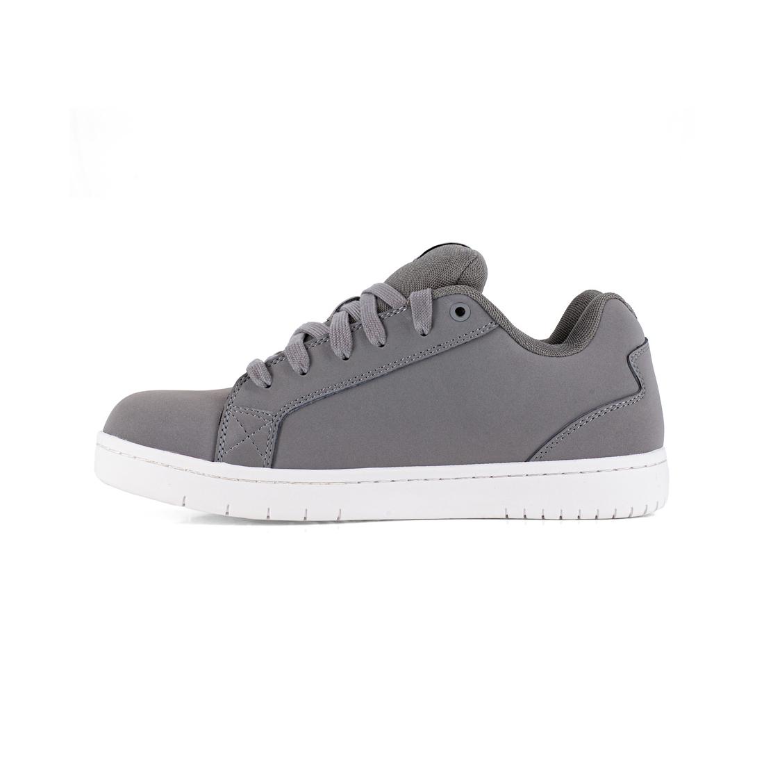 Men's Grey Stone Composite Toe Work Shoes - Lightweight Safety Boots for Construction, Warehouse & Industrial Work