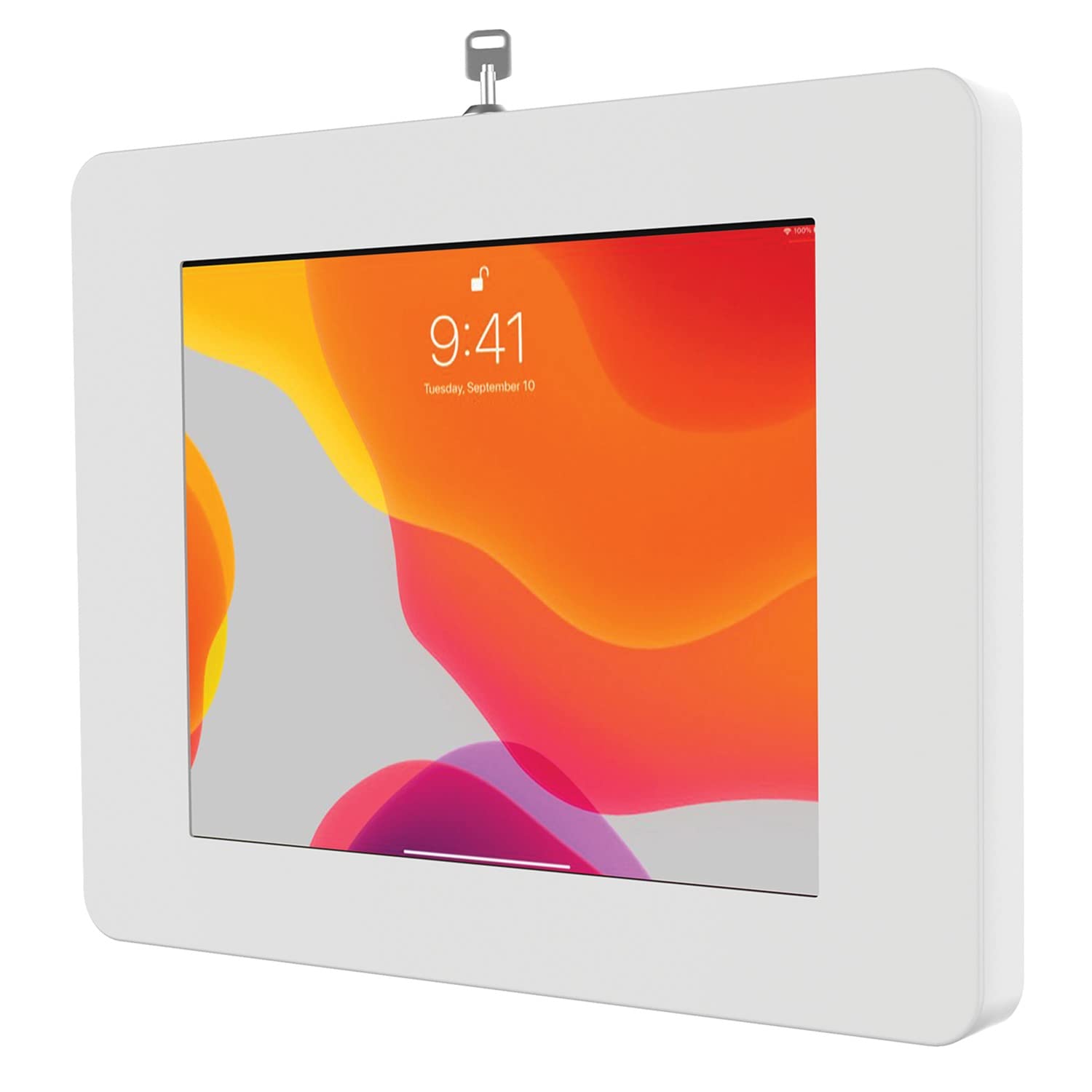 Premium Locking Wall Mount Enclosure for iPad 7th/8th/9th Gen, iPad Air 4, Samsung Galaxy Tab, Microsoft Surface Go, Zebra Tablets - Secure & Durable CTA Paragon Mount (PAD-PARAWW) - Ideal for Retail, Hospitality, and Public Kiosks