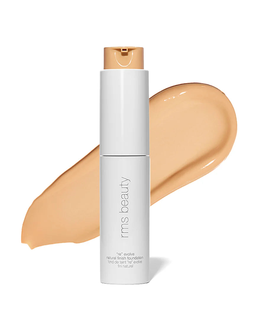 ReEvolve Natural Finish Foundation - Vegan, Cruelty-Free & Lightweight for Flawless Coverage | Perfect for Daily Wear & Special Occasions