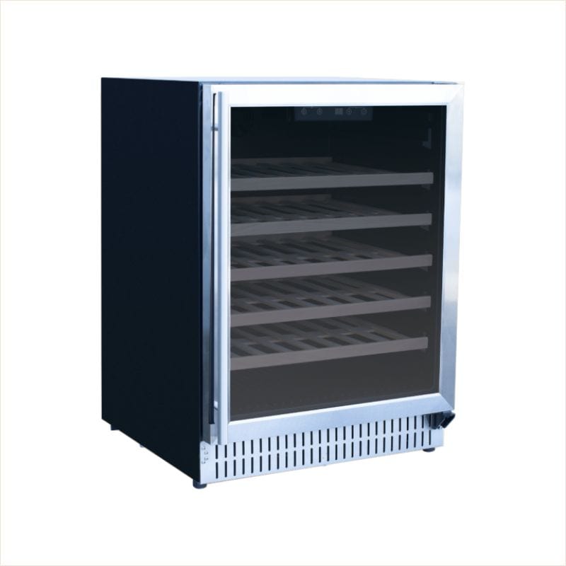 Summerset 24 5.3 Cu. Ft. Outdoor Rated Single Zone Wine Cooler - Perfect for Patio, Deck, and Outdoor Entertaining