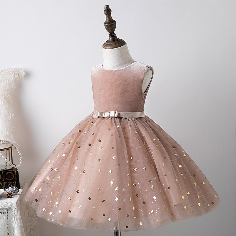 Elegant Baby Christening Dresses for Girls - Toddler Sequin Baptism Gown - Perfect for Christening, First Communion & Special Occasions