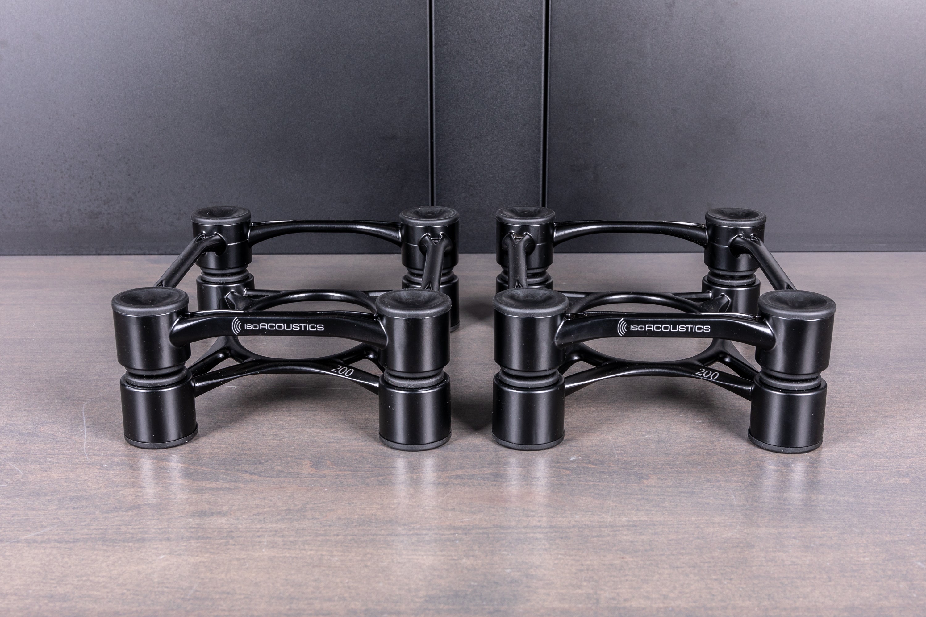 IsoAcoustics Aperta Series Speaker Isolation Stands - Premium Audio Equipment for Home Studio & Hi-Fi Systems - Reduce Vibrations & Improve Sound Quality