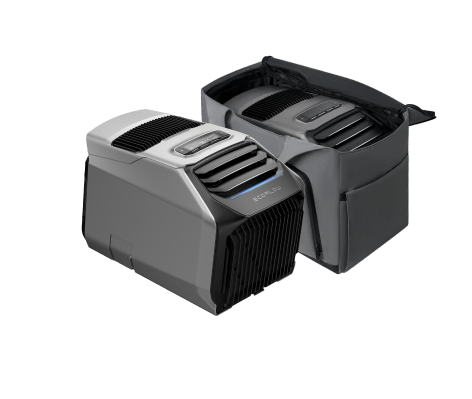 EcoFlow WAVE 2 Portable Air Conditioner with Heater - 120V 5200BTU Cooling & Heating - Quiet Battery-Powered AC Unit for Camping, RV, Outdoor & Emergency Use