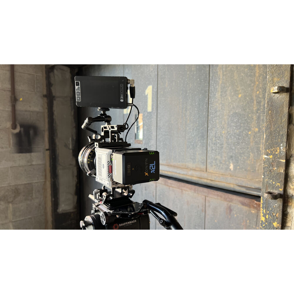 Core SWX NANO V98X Micro-Sized Smart 98Wh V-Mount Lithium-Ion Battery for DSLR, Mirrorless Cameras & Video Production - Perfect for On-Location Filmmaking, Live Streaming & Professional Photography