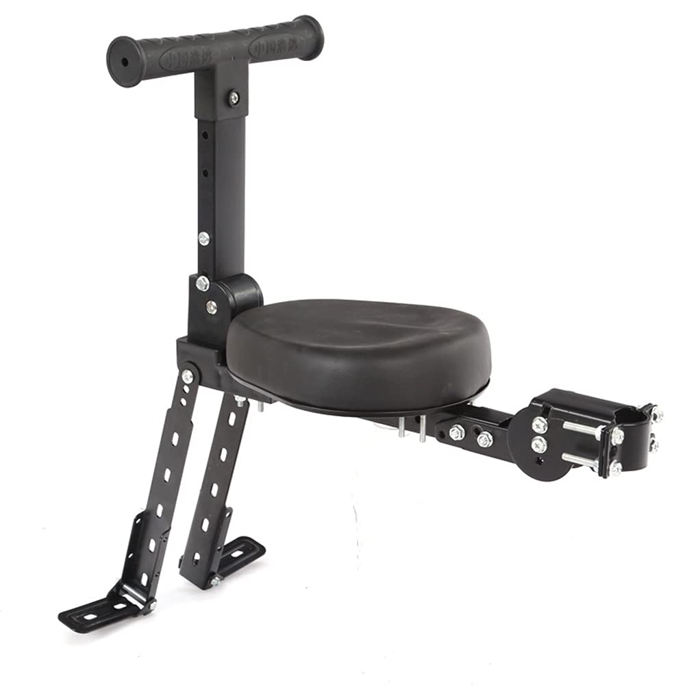 Safe & Comfortable Front Mount Baby Bike Seat for Kids Ages 2-6 | Adjustable & Portable Child Bicycle Carrier with Safety Harness | Perfect for Family Cycling, Commuting & Outdoor Adventures | PPGE Home