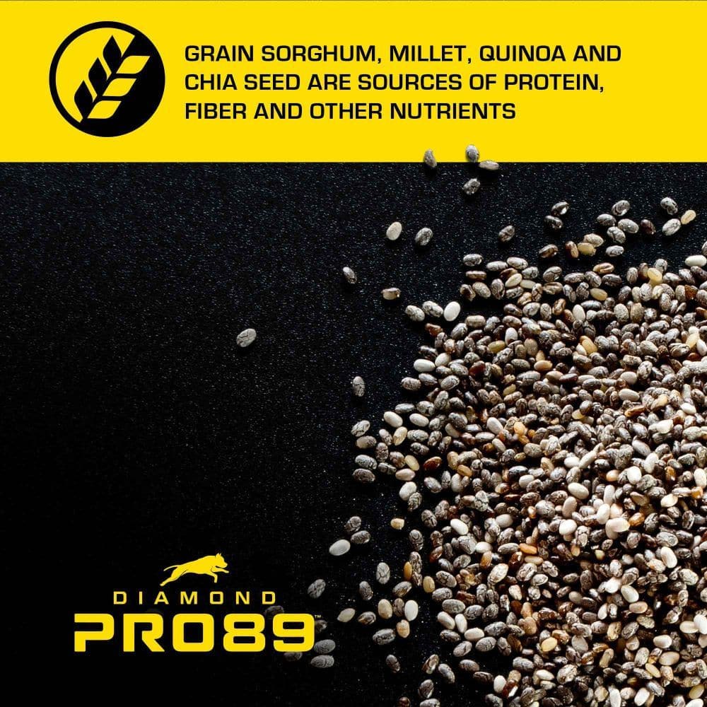 Diamond Pro89 Premium Dog Food - 18kg (40lb) High Protein Dry Kibble for Adult Dogs - Ideal for Large Breeds & Active Canines - Perfect for Daily Feeding & Training Rewards