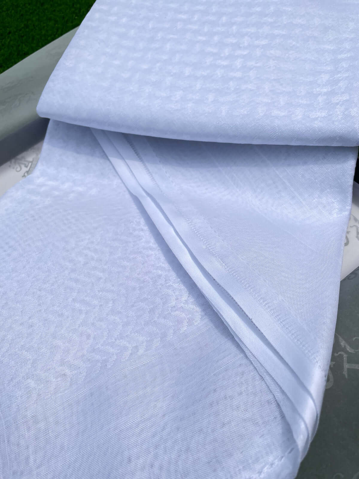 Premium White Shemagh Scarf for Men - Soft Cotton Keffiyeh Head Wrap - Perfect for Outdoor Adventures, Travel & Fashion Accessories