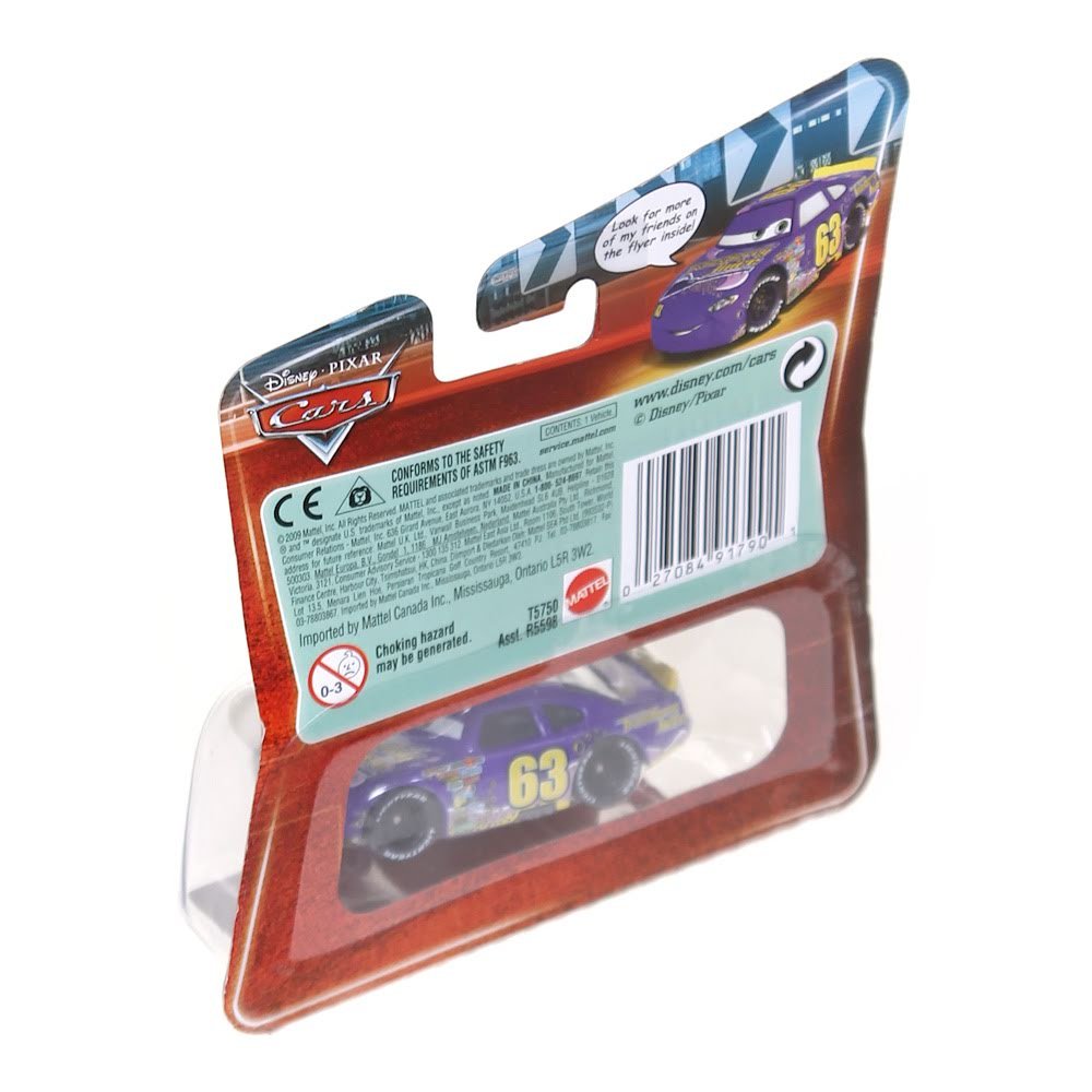 Disney Pixar CARS Movie Exclusive 155 Die Cast Toy Car with Synthetic Rubber Tires - Transberry Juice Edition - Perfect for Kids Collectors & Movie Fans Gift