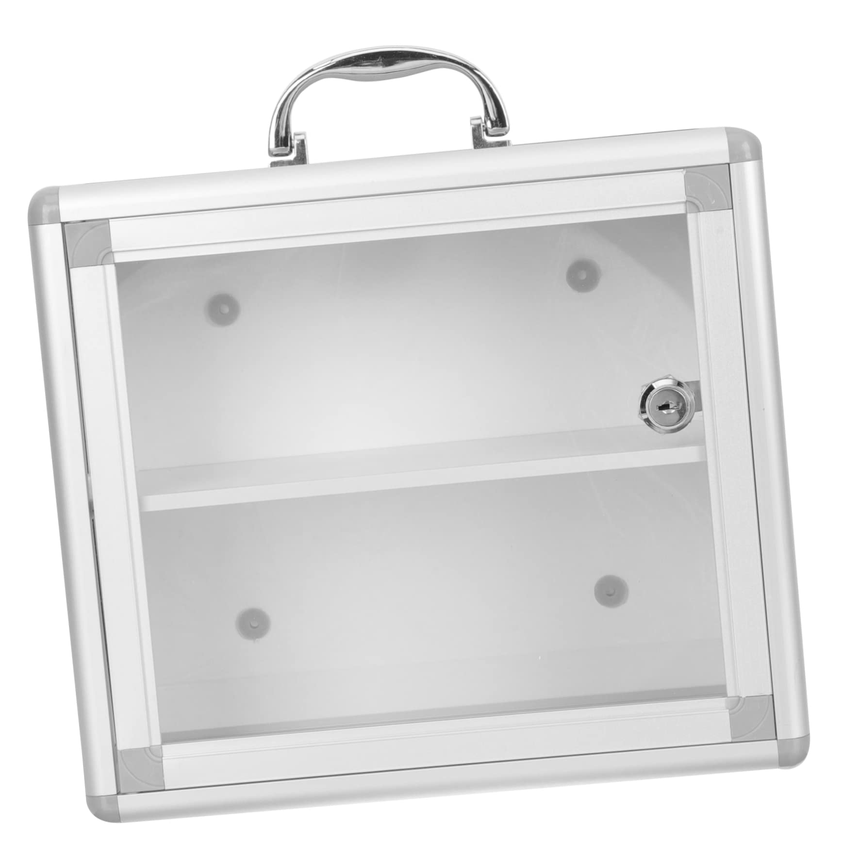 Portable Medicine Organizer Box - Travel Pill Container, First Aid Kit, Tool Storage Case & Mobile Phone Holder - Perfect for Home, Office, Travel and Emergency Use
