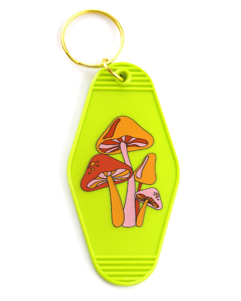 Premium Mushroom Keychain - Cute & Durable Mini Mushroom Keyring for Backpacks, Gifts & Everyday Use - Perfect for Nature Lovers & Outdoor Enthusiasts