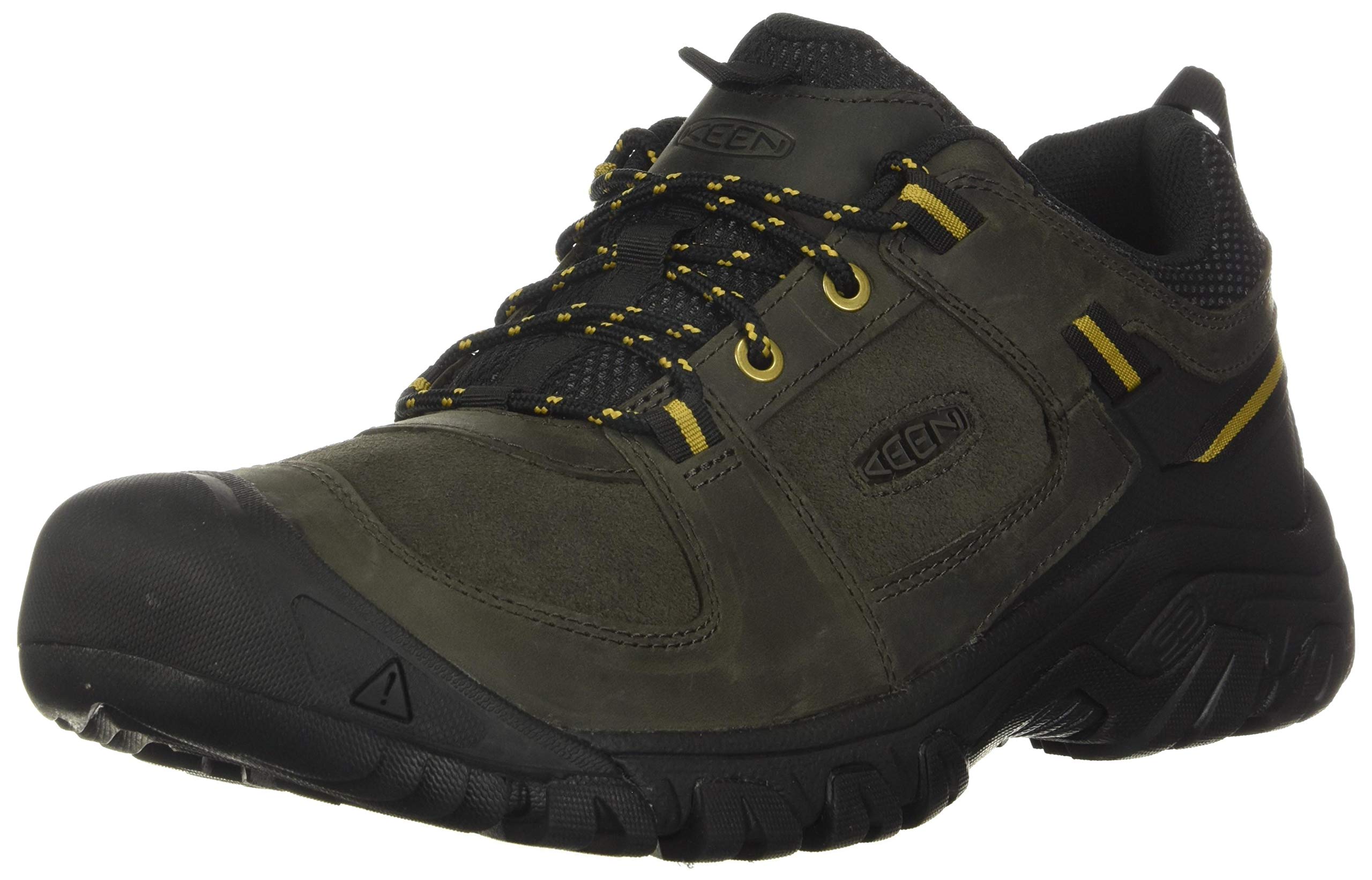 KEEN Men's Targhee 3 Waterproof Hiking Boots - Leather Outdoor Hunting Shoes for Men - Perfect for Trail Walking, Camping & Mountain Adventures