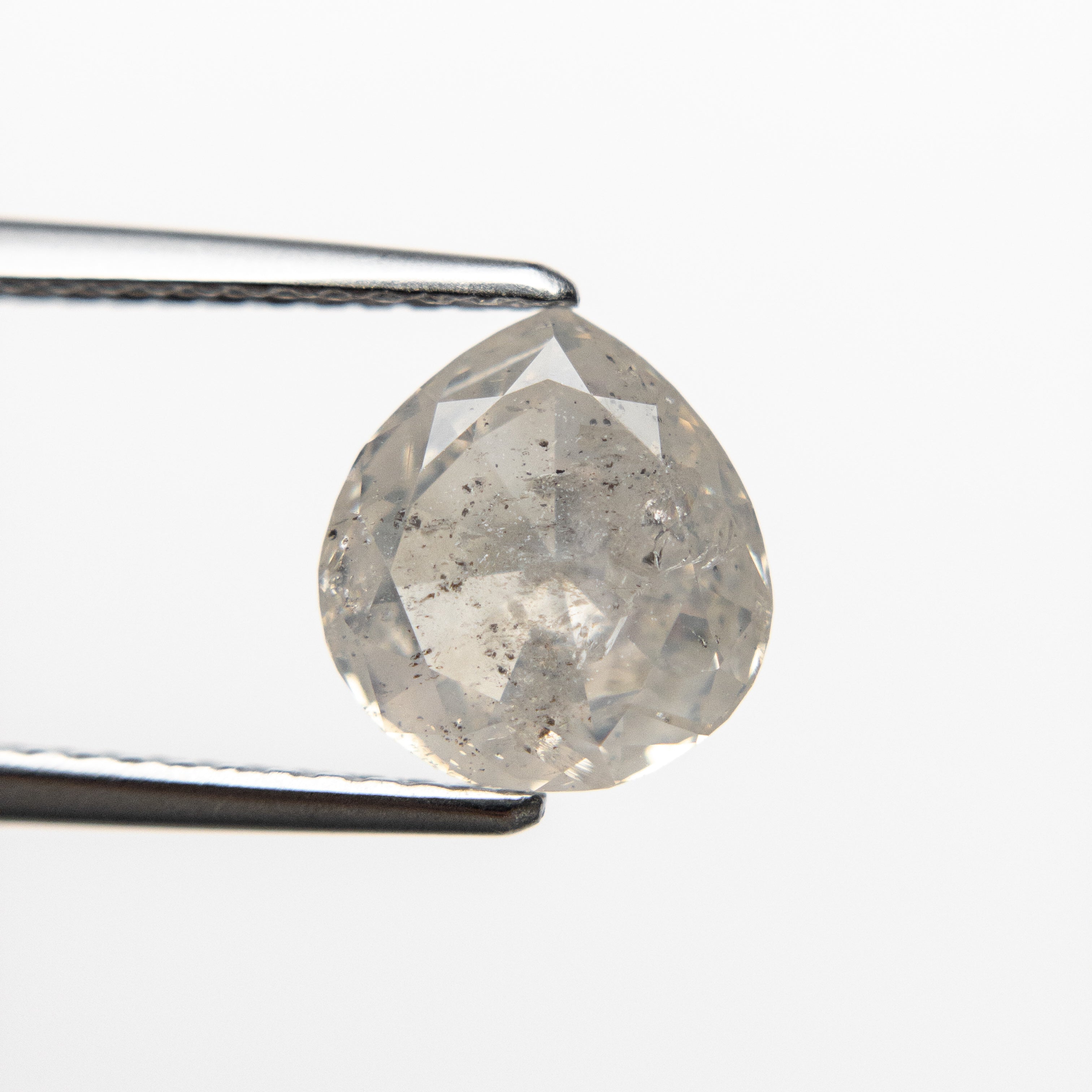 2.16ct Pear-Shaped Double Cut Diamond (8.35x7.77x4.30mm) - Natural Loose Gemstone for Engagement Rings & Jewelry Making