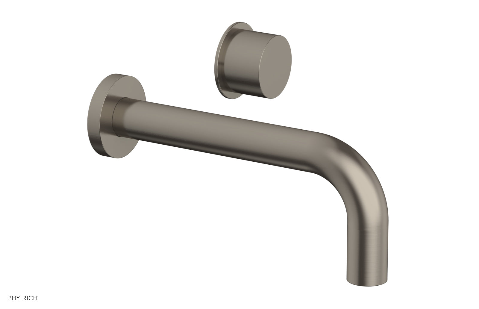 Basic II Single Handle Wall Lavatory Faucet Set - Smooth Handle 230 16 - Perfect for Bathroom Sink, Powder Room & Guest Bath Installation