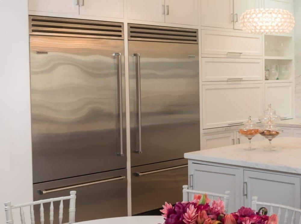 Bluestar BBB36L3 36-Inch Professional Built-In Refrigerator and Freezer with Left Hinge - Perfect for Modern Kitchens and Commercial Use