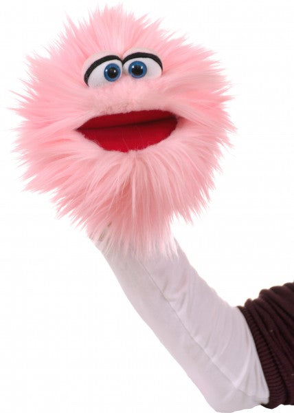 Fluff Pink 25cm Hand Puppet - Soft Plush Animal Puppet for Kids, Storytelling, and Interactive Play (Code 229) | Perfect for Classroom, Birthday Parties, and Family Fun
