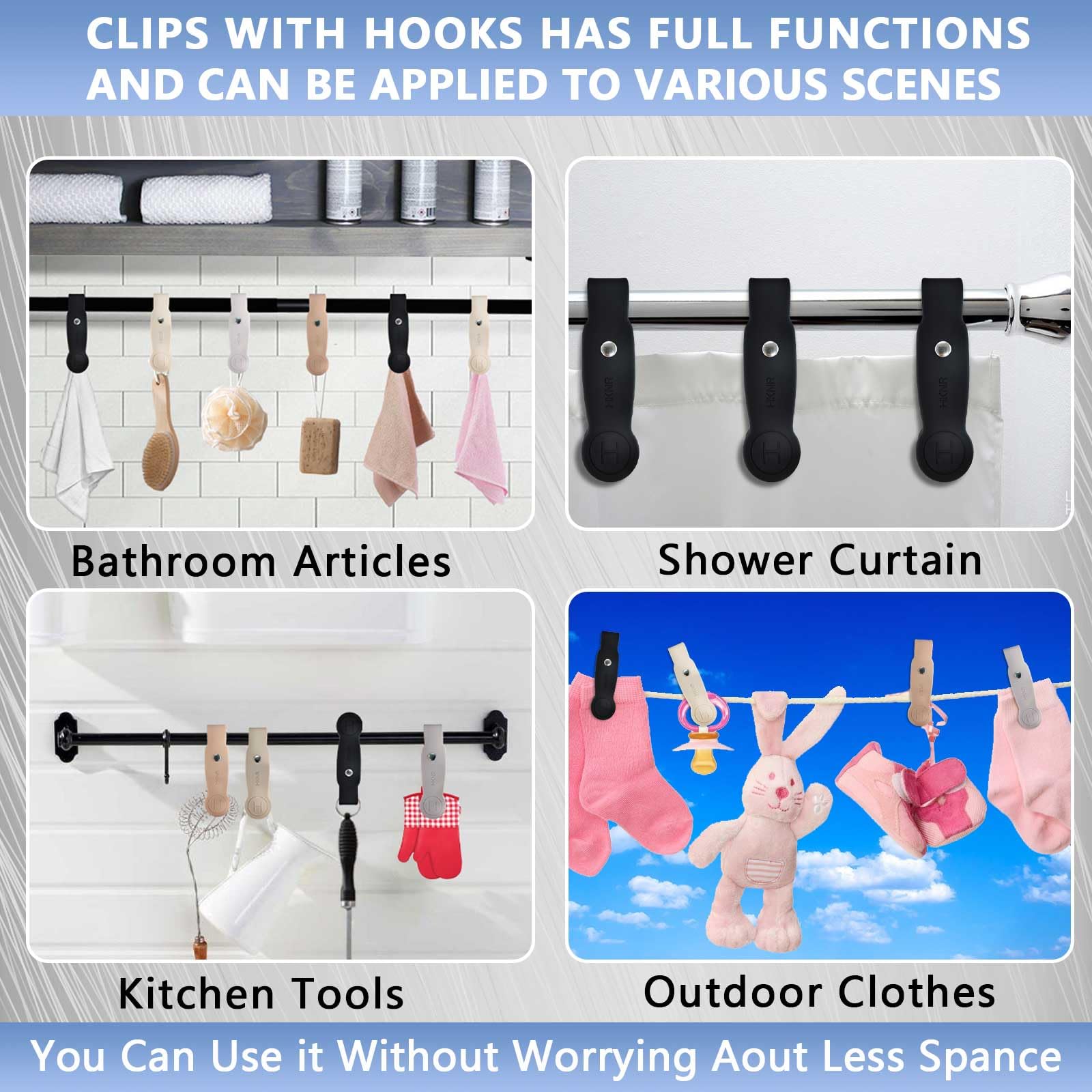1 Pcs Strong Magnetic Towel Clips for Kitchen - Waterproof Silicone Towel Holder - Multi-Purpose for Bathroom, Kitchen & Outdoor Use (Beige) - Perfect for Hanging Towels, Aprons & Utensils in Home & Camping