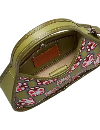 Coach Ergo Bag in Coachtopia Leather with Butterfly Print – Stylish Crossbody Purse for Women, Perfect for Work, Travel & Everyday Use